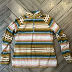 Eddie Bauer Fleece 1/2 zip pullover L